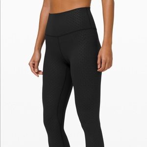 Lululemon align leggings 28in Lattice Work Emboss